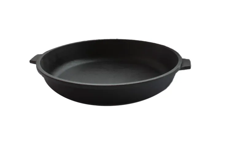 у3250 Чугунная сковорода 320х50 с двумя ушками 