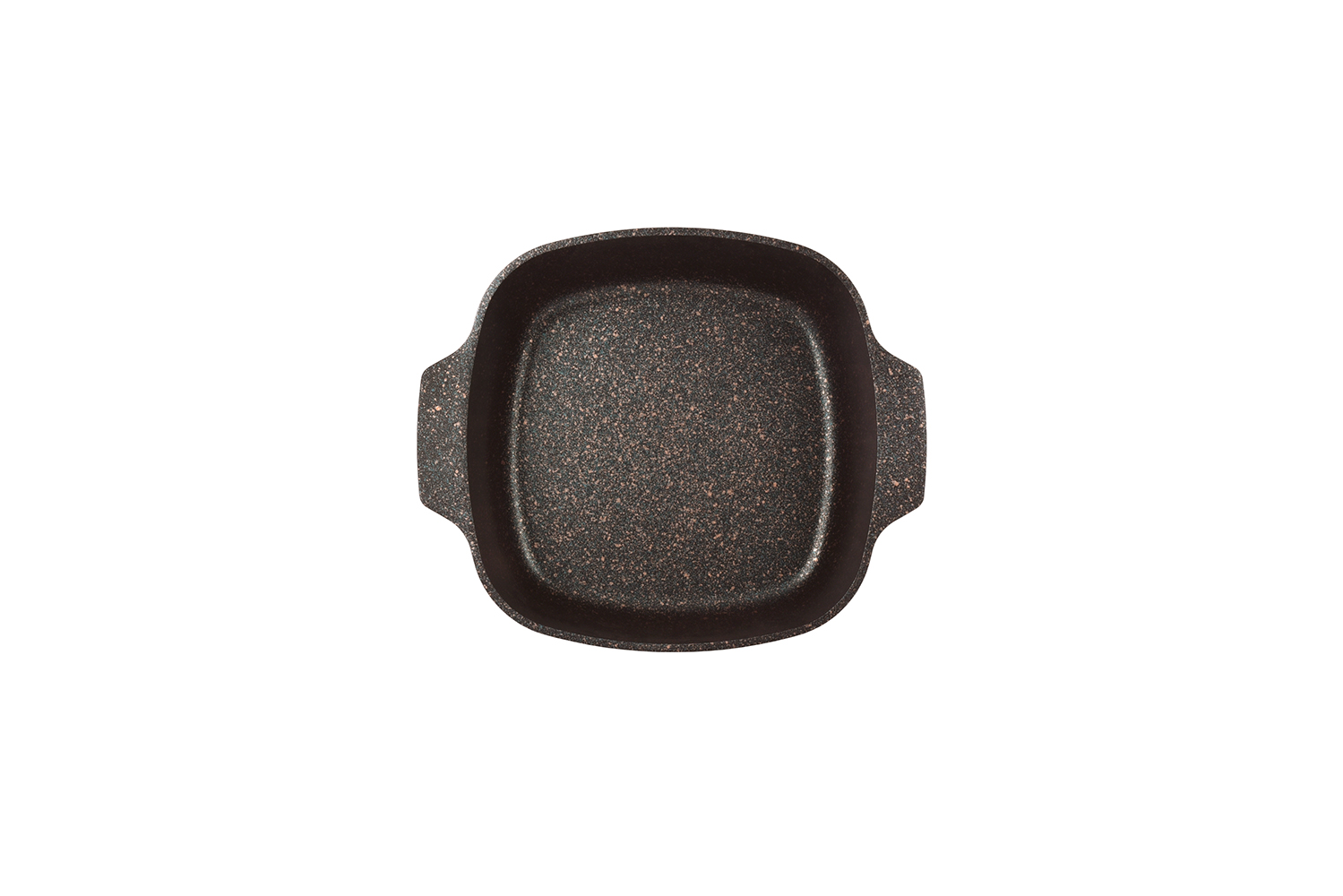 Кастрюля - Жаровня квадратная Granit Ultra 4л (Original), 26х26см 3